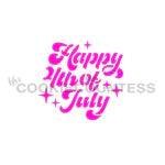 Retro 4th of July Stencil