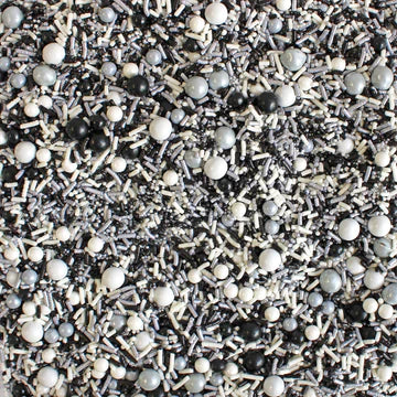 Black, Silver, White Sporty Sprinkles