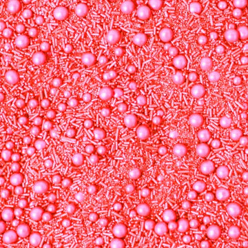 Solid Coral Sprinkle Mix