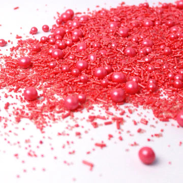 Solid Coral Sprinkle Mix