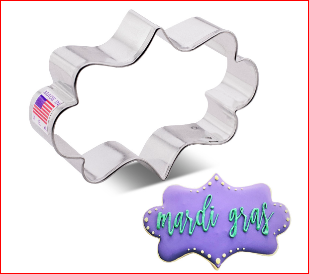 Cookie Cutter-Long Fancy Plaque