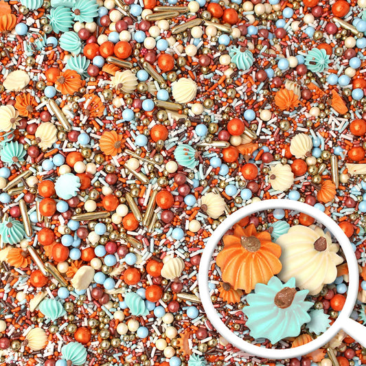 Pumpkin Carriage Sprinkle Mix 3.5 oz