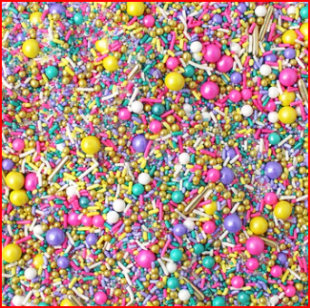 Spring Bling Sprinkle Mix 3.5 oz