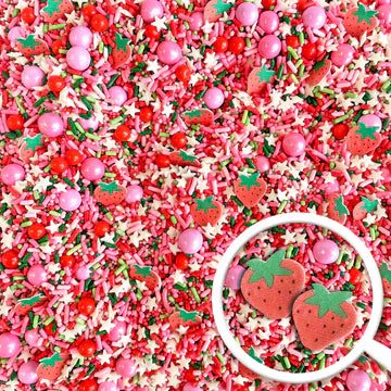 Strawberry Shortcake Sprinkle Mix