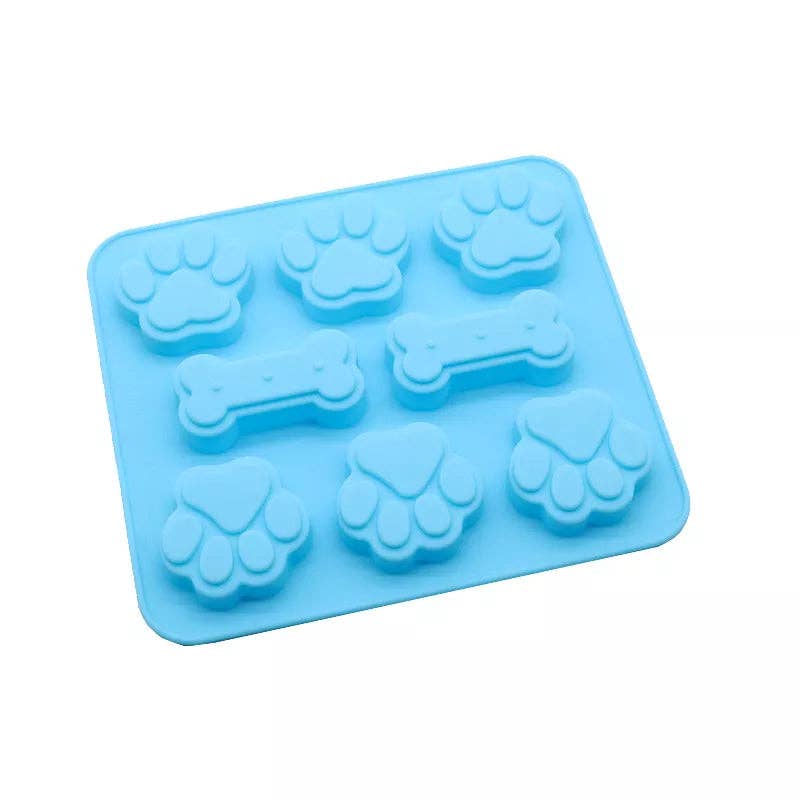 Life of a Pet - Dog Paw & Bone Silicone Baking Mold