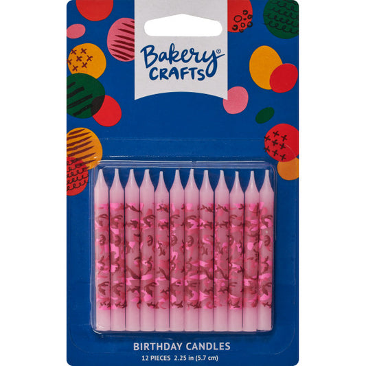 Pink Camo Candles