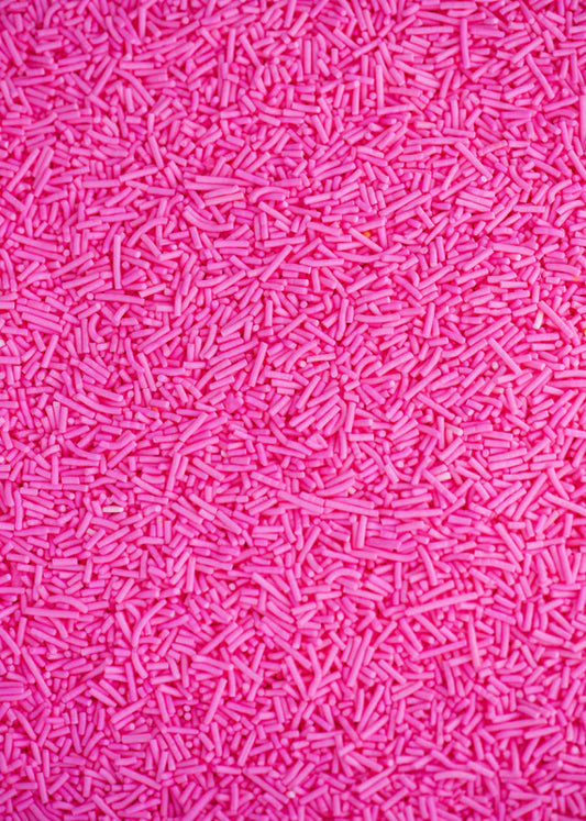 Sweetapolita Sprinkles-Bright Pink Crunchy Sprinkles