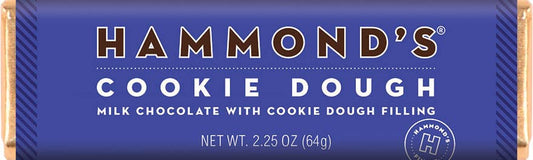 Hammond's Candies - Cookie Dough Milk Chocolate Candy Bar  2.25oz