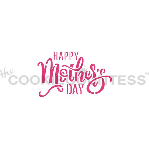 Happy Mother's Day Stencil