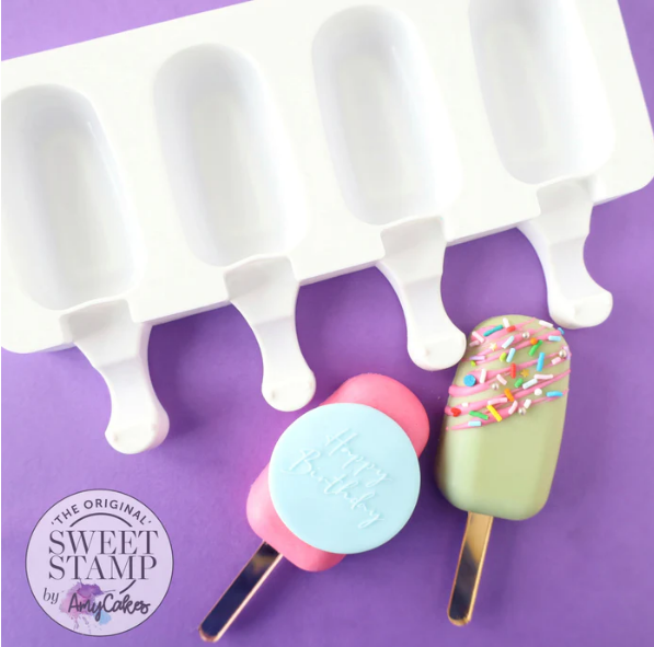 Sweet Stamp Cake Popsicle Mini Mold