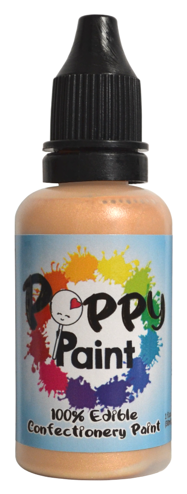 Poppy Paint Edible Pearlescents Colors