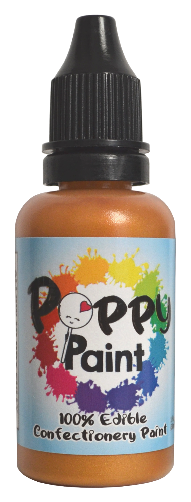 Poppy Paint Edible Pearlescents Colors