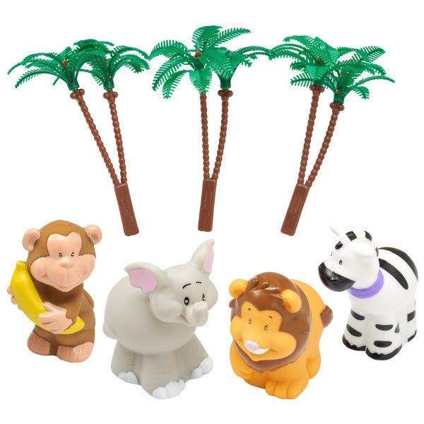 Safari Friends Cake Decor