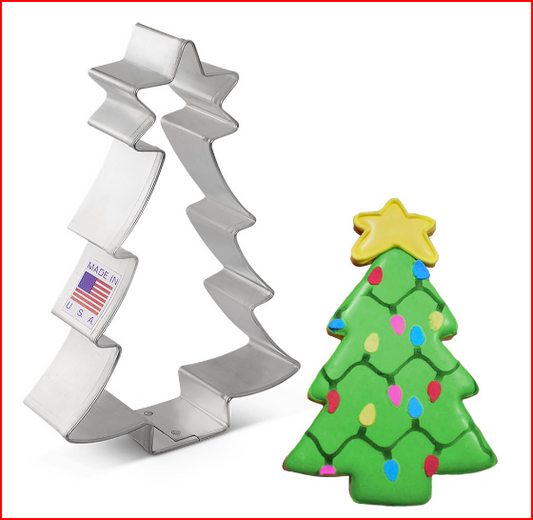 Cookie Cutter-Christmas Tree with Star