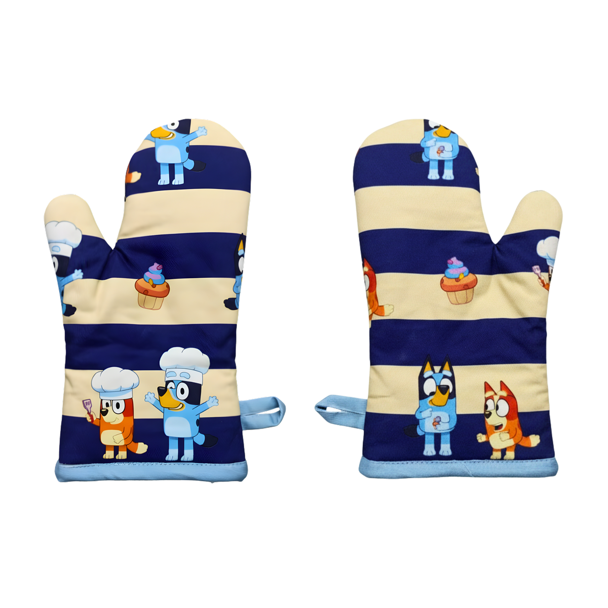 Bluey Youth Apron and Oven Mitt Set - 3pc Chef Outfit