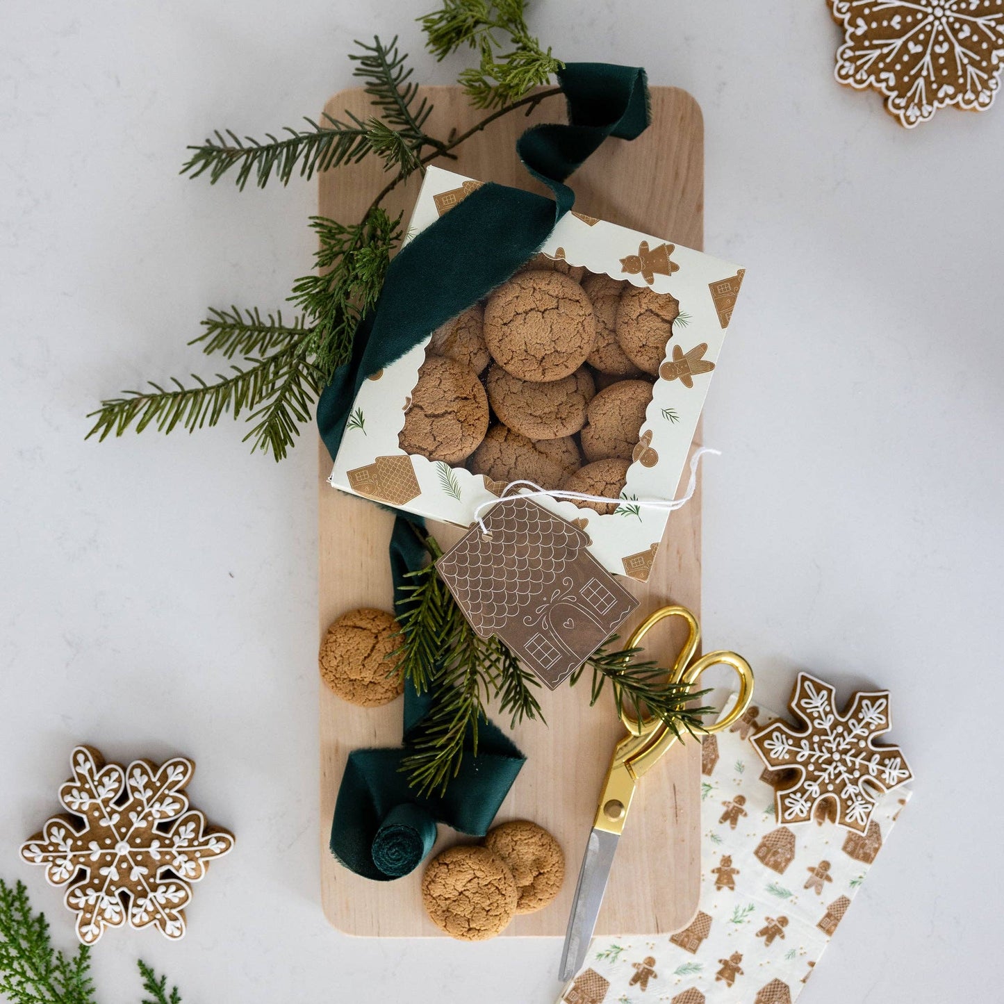 Whimsy Gingerbread Cookie Boxes