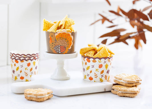 Fall Turkey 5 oz Baking Cups