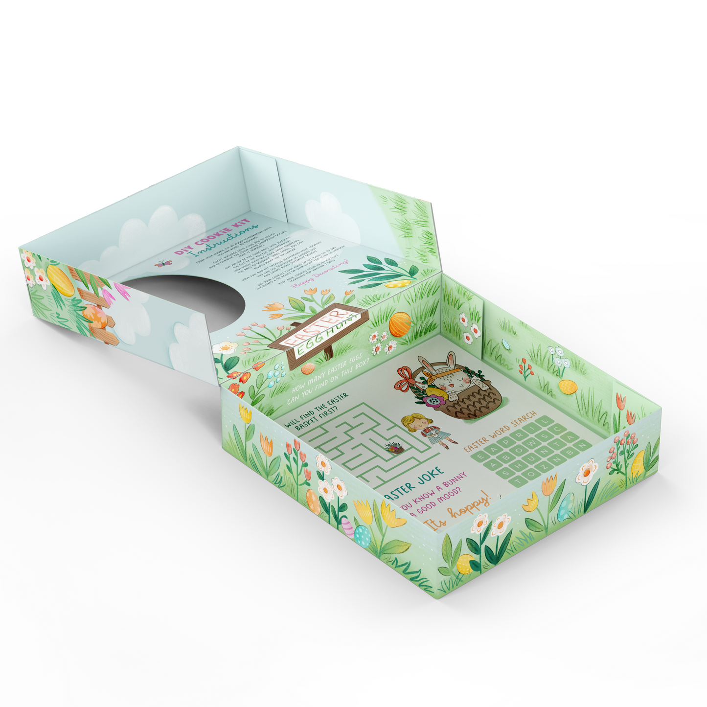 DIY Easter Cookie Kit Box
