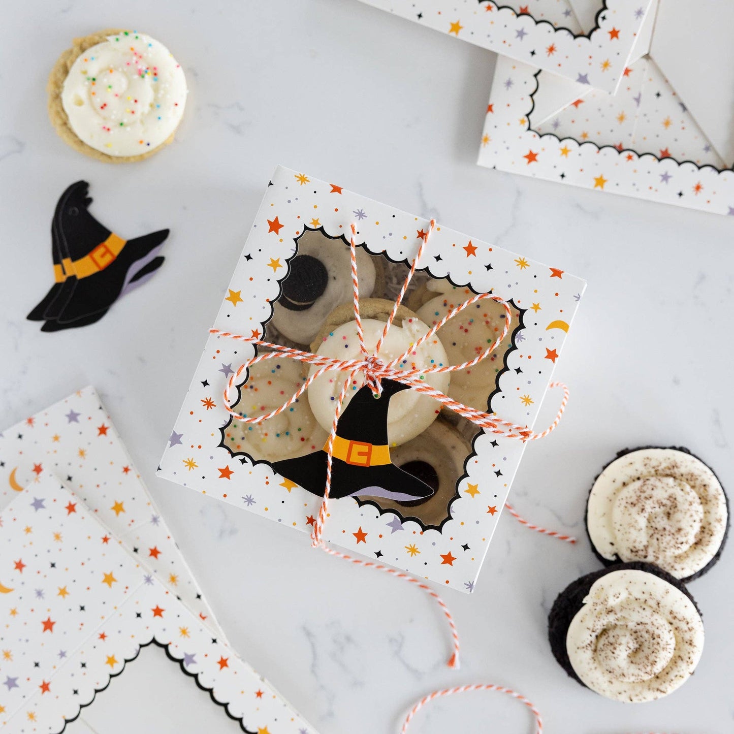 Halloween Stars Cookie Box (6 ct)