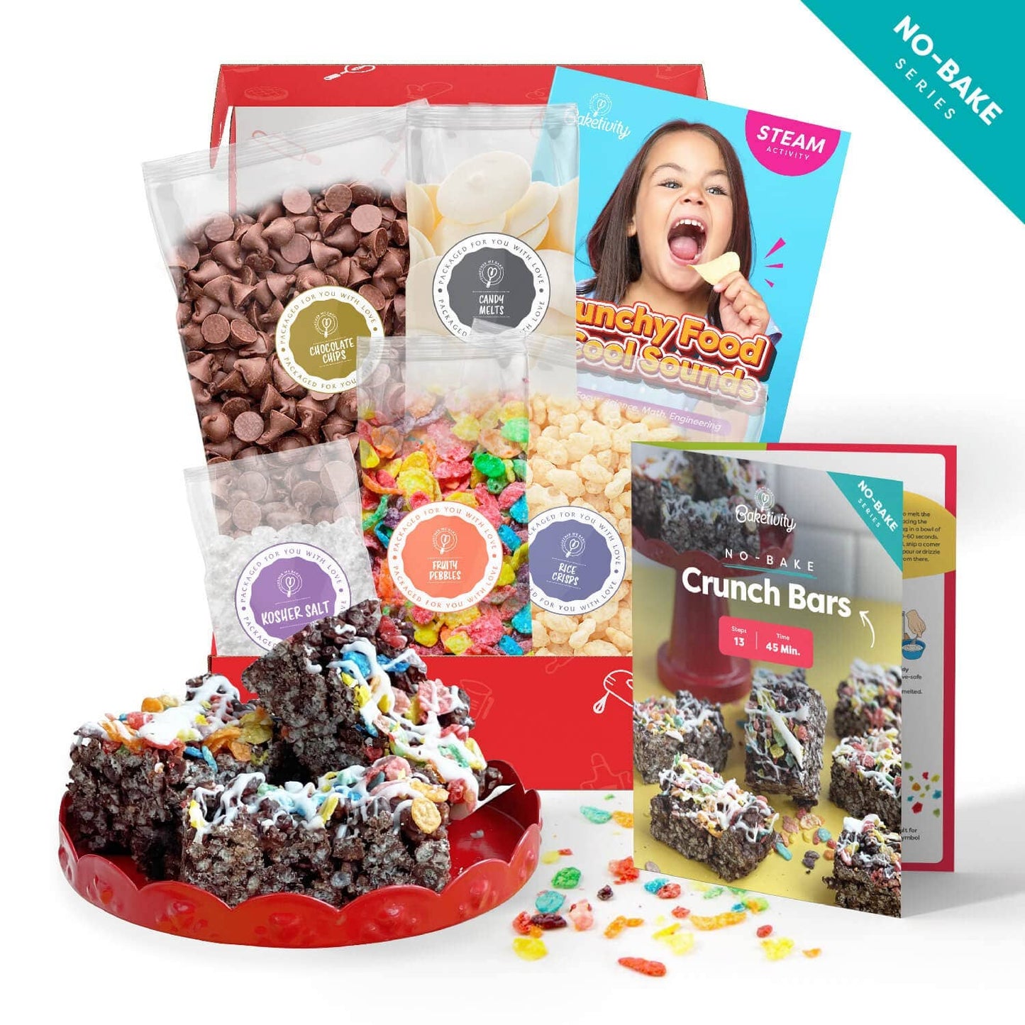 No-Bake Science Crunch Bars Kids Baking Kit