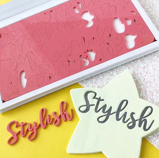 Sweet Stamp Stylish Letters