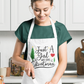 Christmas Apron - Just A Girl Who Loves Christmas