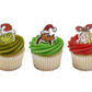 Grinch Cupcake Rings