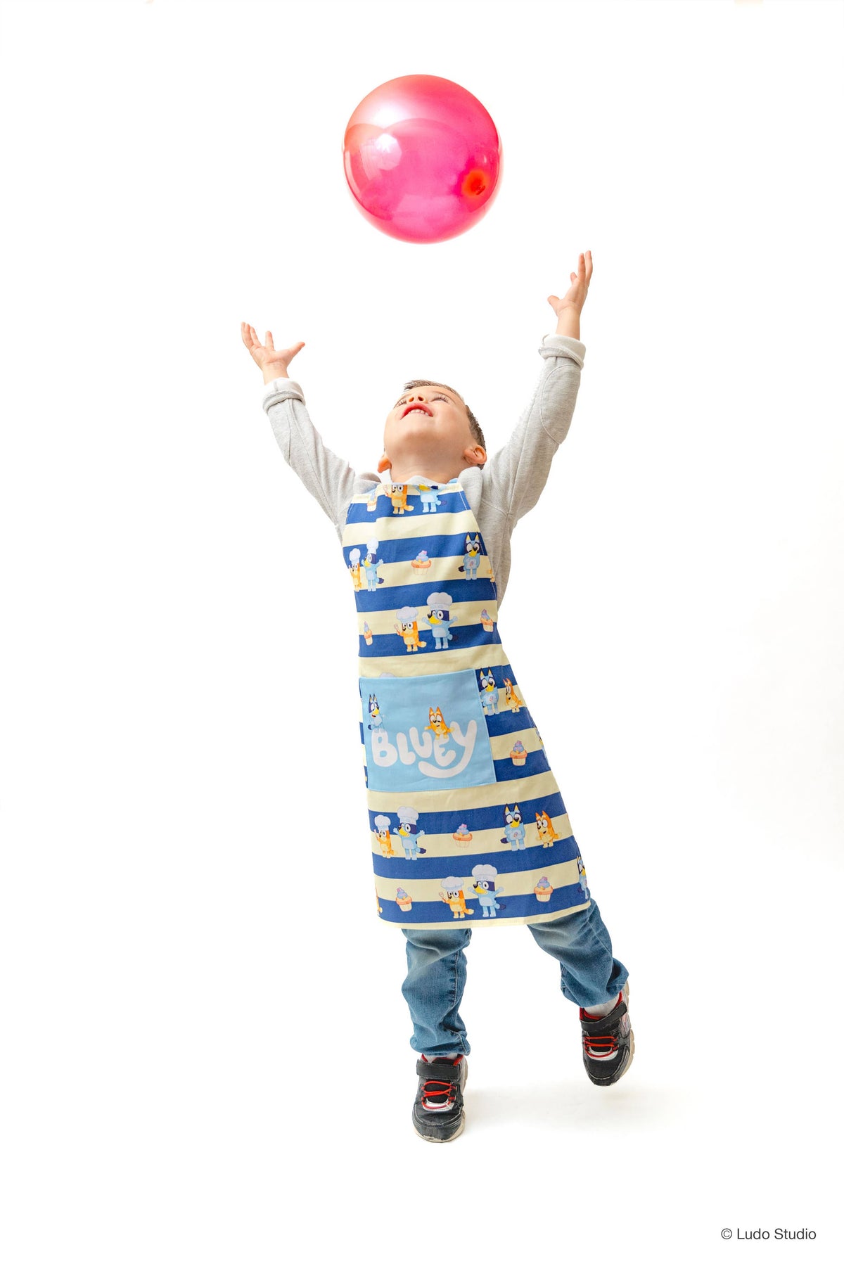Bluey Youth Apron and Oven Mitt Set - 3pc Chef Outfit
