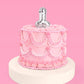 Penis Disco Topper Set - 3 mirrored cake toppers