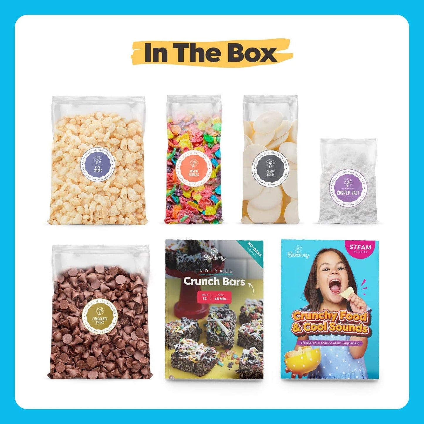 No-Bake Science Crunch Bars Kids Baking Kit