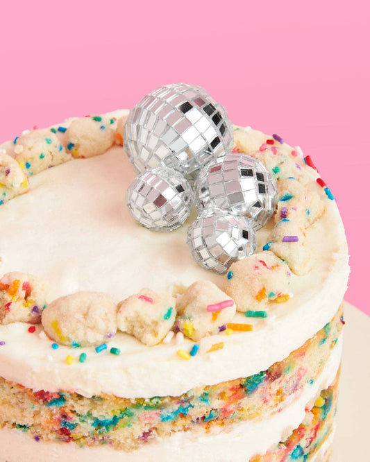 Disco Ball Cake Topper