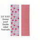 Cherries/Red Plaid/Gingham Tall Cookie Backer