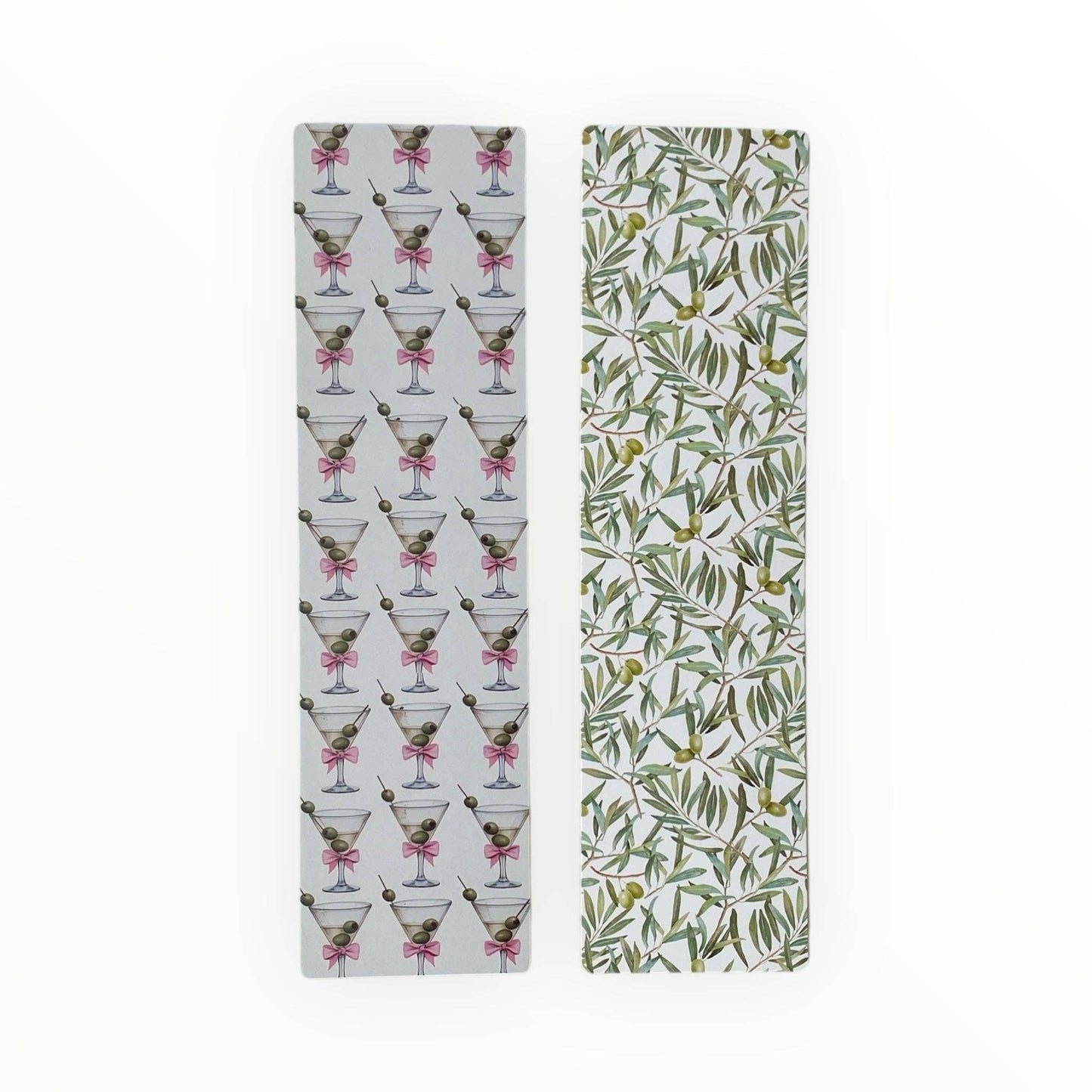 Martini Glass/Olive/Olive Branch Tall Cookie Backer