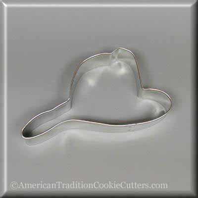 4" Fireman's Hat Cookie Cutter