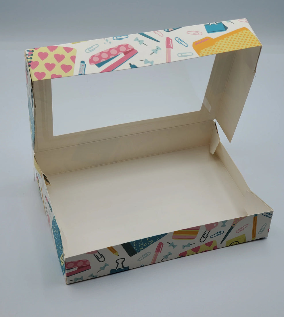 Cute School Supplies Treat Boxes