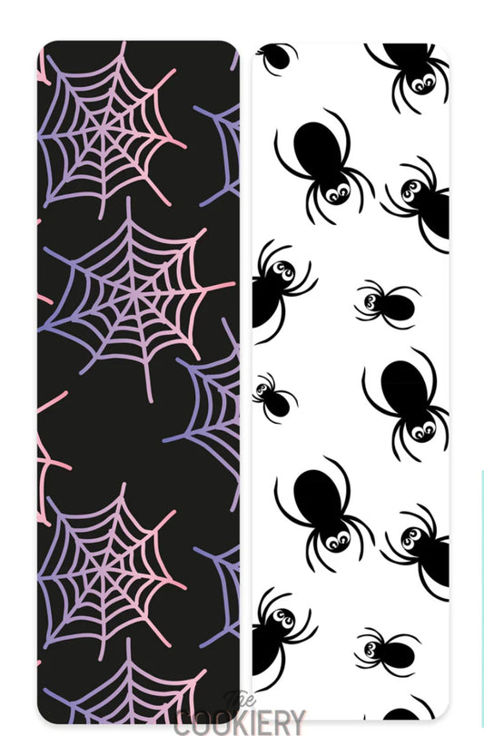 Spiders and Webs Tall Cookie Backer