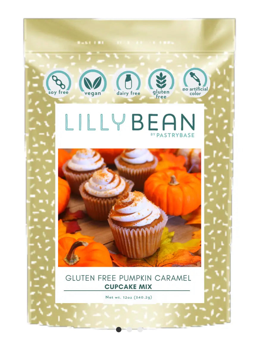 LillyBean by PastryBase - LillyBean Pumpkin Caramel Cupcake Mix (Vegan and GF!)