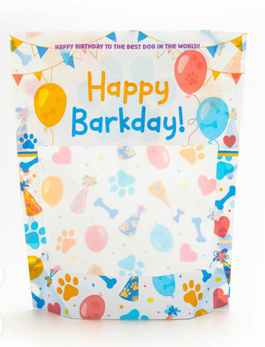 Happy Barkday Grab Bag Cookie Pouch