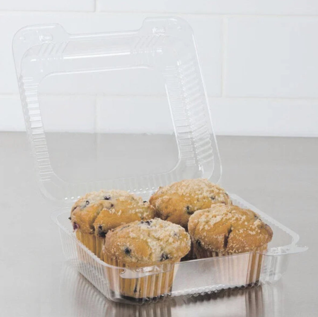 9” x 8 5/8” x 3” Plastic Container