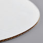 10" White Corrugated Grease Resistant Cake Circle