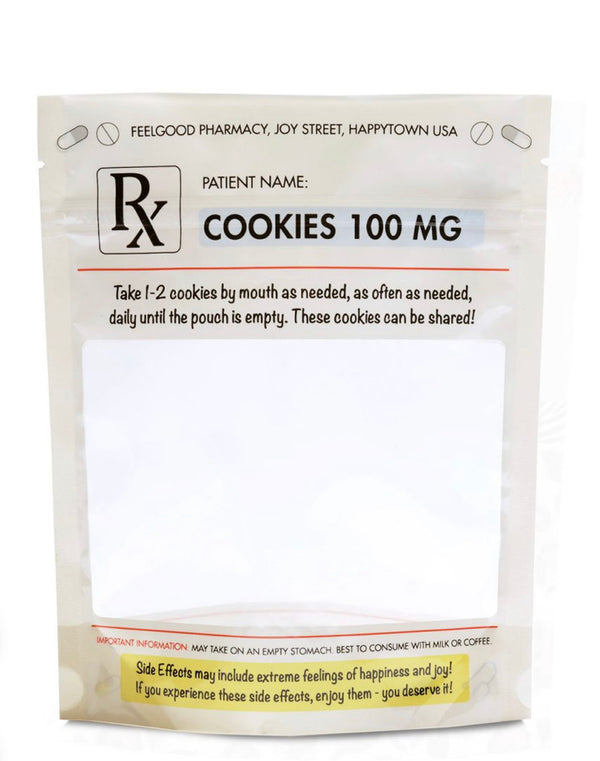 Rx Prescription Cookie Pouch – The Dessert Depot