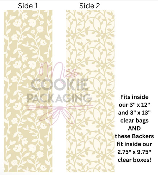 Tall Backer-Neutral Ivy
