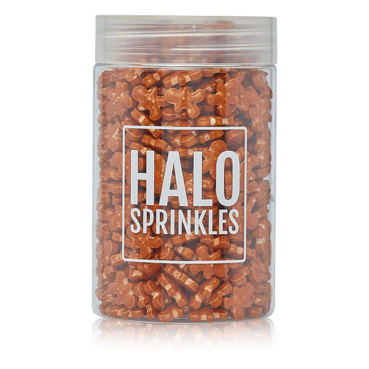 Halo Sprinkles-Gingerbread Man Shapes