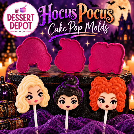 Hocus Pocus Inspired Cake Pop Molds