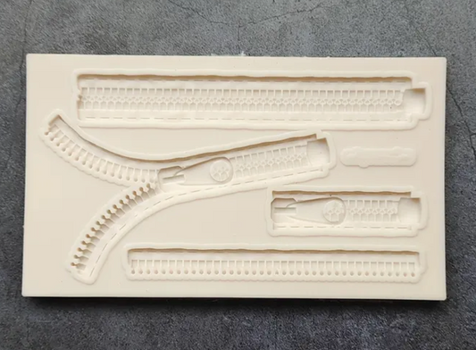 Zipper Silicone Mold