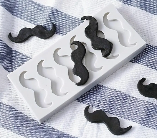 Mustache Silicone Mold