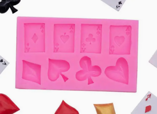 Poker Silicone Mold