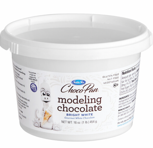 Satin Ice Bright White Modeling Chocolate