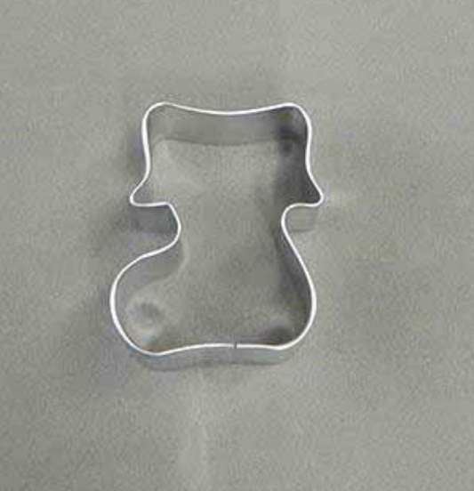 2" Mini Stocking Boot Cookie Cutter