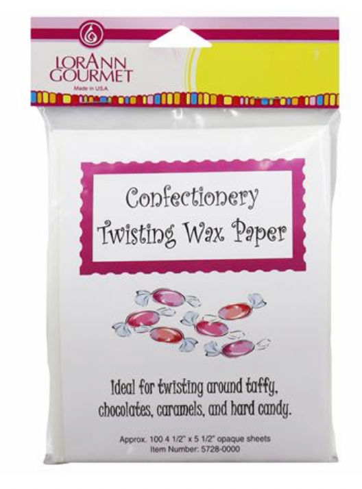 Twisting Wax Paper